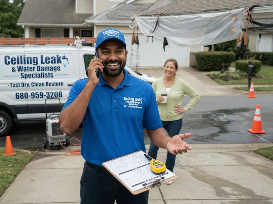 Ceiling Leak Cleanup Pemberton, OH FAQs